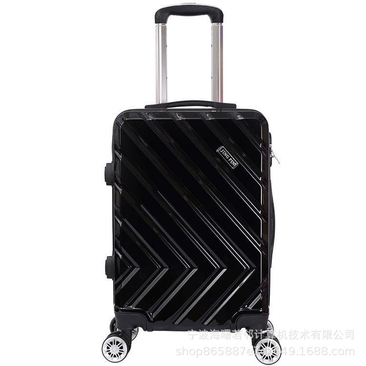 Semi-finished zipper suitcase manufacturer Universal wheel trolley case Oxford cloth suitcase can be processed 