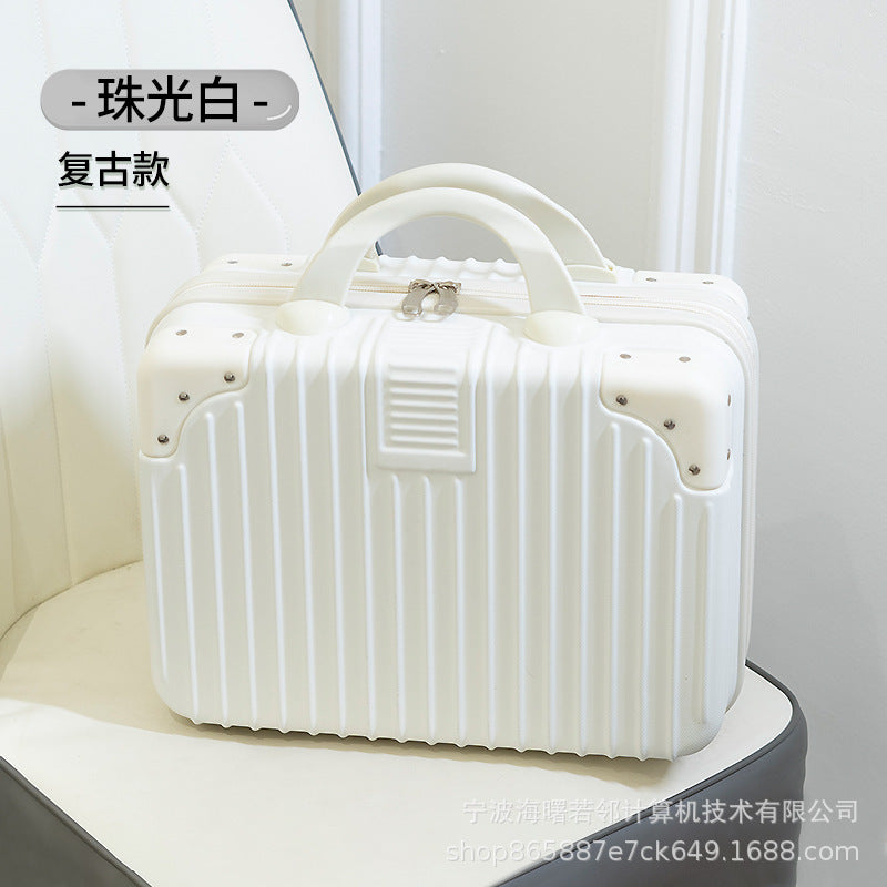 Cosmetic bag storage box suitcase holiday gift box cosmetic box souvenir small suitcase wholesale 