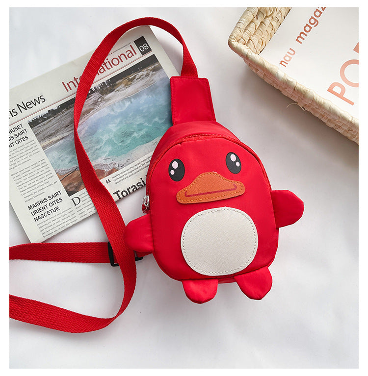 Wholesale children's bags new style boy dinosaur chest bag versatile girl messenger bag sports leisure cartoon shoulder bag 