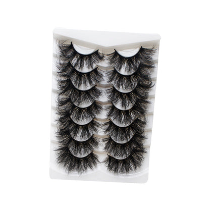 DINGSEN false eyelashes manufacturer cross-border stable eyelashes long explosive style eyelashes