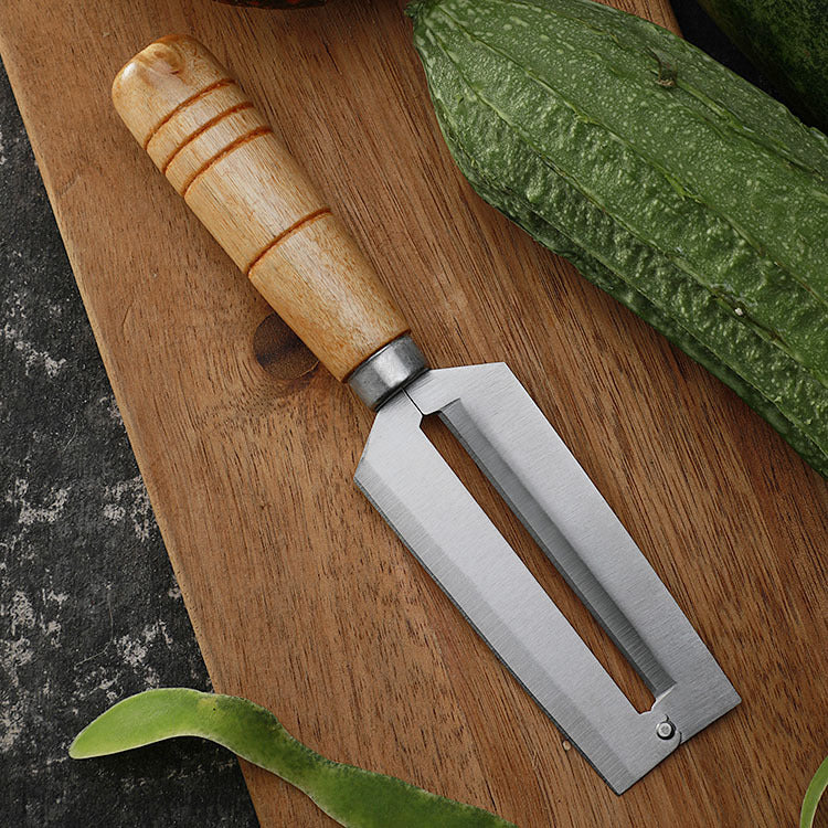 Paring knife stainless steel peeler peeling knife planer melon planer bottle opener kitchen tool