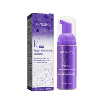 ថ្នាំដុសធ្មេញ Jaysuingv34 Whitening Toothpaste ថ្នាំដុសធ្មេញ Whitening Orthodontics សម្អាតធ្មេញលឿង ស្នាមប្រឡាក់ ថ្នាំដុសធ្មេញ 