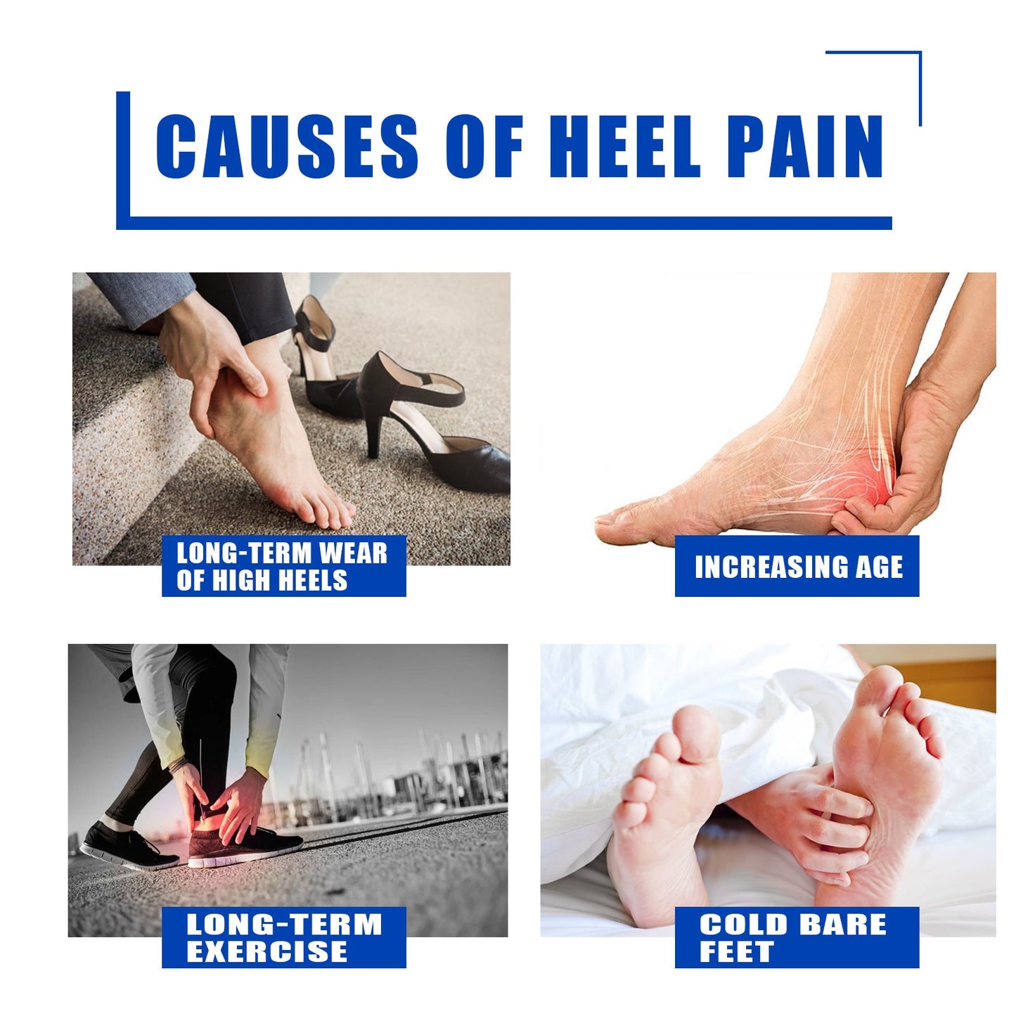 South Moon Heel Pain Cream Leg and Foot Cramps Relaxing Muscles Heel Pain Relief Heel Pain Foot Bone Cream 