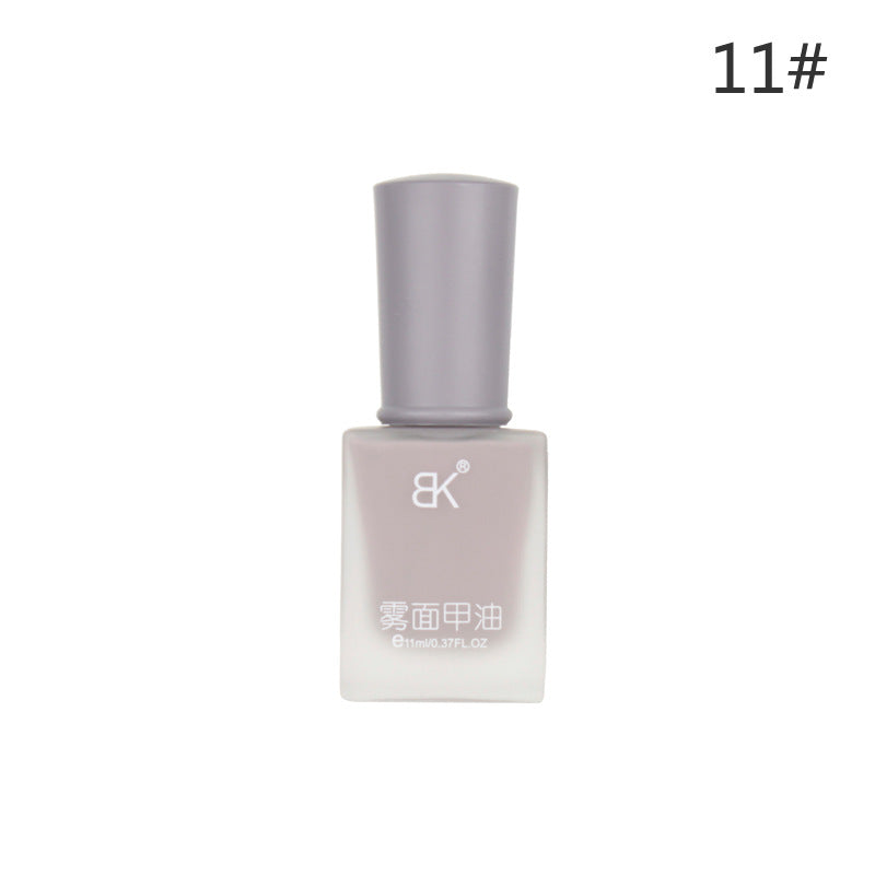 bk2024 summer fashion matte matte oily nail polish no baking long-lasting not easy to fall off can not be peeled frosted wholesale