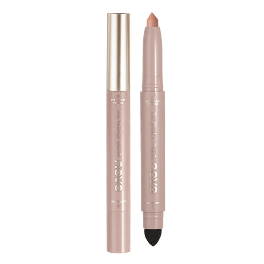 NOVO phantom color eye shadow pen, one touch to complete the makeup, lazy, no smudge, quick-acting student party, high-gloss eye shadow stick 