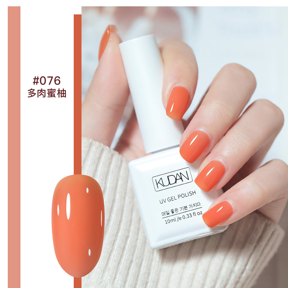 2023 new nail polish gel no odor ice transparent nude color transparent long-lasting quick-drying nail polish manicure nail polish gel wholesale