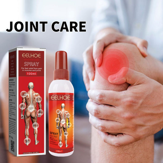 EELHOE Joint Care Spray Massage បំបាត់ការឈឺចាប់ ចង្កេះ ឆ្អឹងខ្នង ជង្គង់ សន្លាក់ ឈឺសាច់ដុំ 