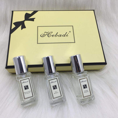 Hebadi blue bell English pear orange blossom perfume big brand three-piece set Zuma Malone same fragrance gift lasting musk 