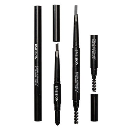 Eyebrow pencil cross-border sweat-proof triangle smudge waterproof double head