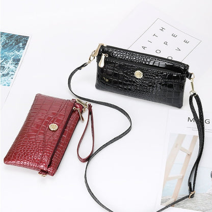 Small bag for women 2024 new all-match women's bag Korean style shoulder bag fashionable mobile phone bag women's messenger bag coin purse 