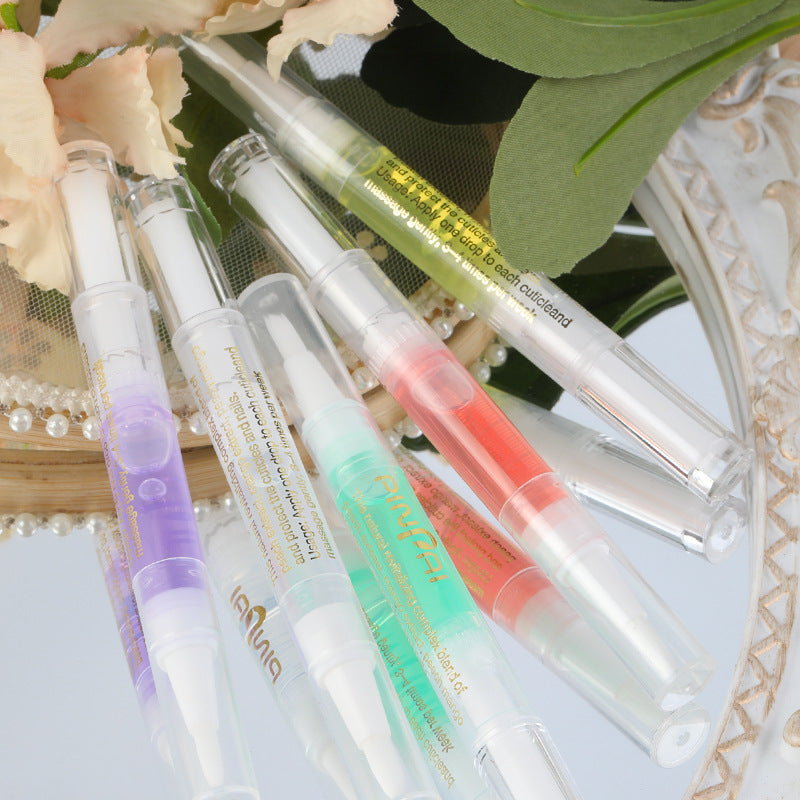 Nail art nutrition pen finger edge pen nutrition oil to prevent dead skin barbs moisturizing skin nutrition oil 15 nail art nutrition pens