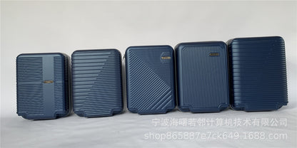 2024 new small 5-piece set Brazil-exclusive ABS PP semi-finished trolley suitcase travel 