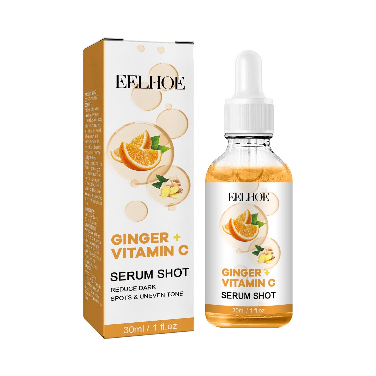 EELHOE facial essence កាត់បន្ថយស្នាមអុចខ្មៅ បង្រួមរន្ធញើស ធ្វើអោយស្បែកភ្លឺថ្លា ផ្តល់សំណើម 