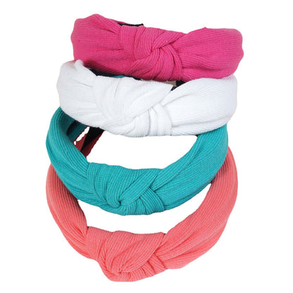 Spot hair band women's Korean style knotted head buckle wash face hairpin knitted fabric out of the temperament head band hair accessories for women