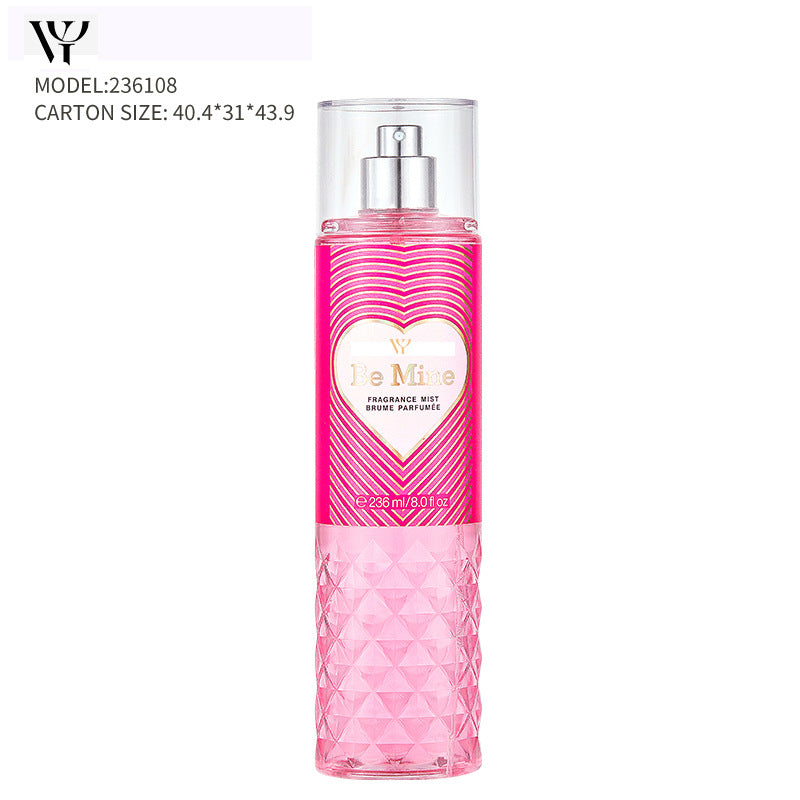 Cross-border Southeast Asian hot-selling Victoria Flower Season Fragrance Body Spray Diamond-shaped women's perfume long-lasting fragrance light fragrance