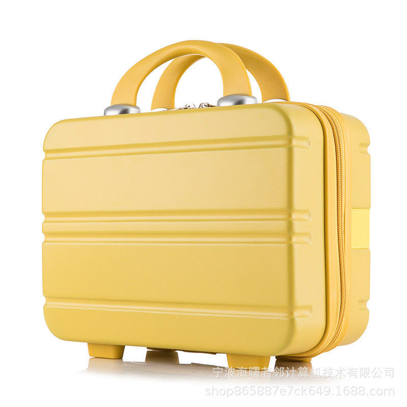 2024 new mother and child box large capacity cosmetic box female small travel suitcase storage bag 14 inch mini suitcase 