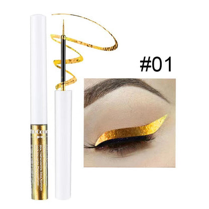 Fit Colors Optical Chameleon Eyeliner Light-changing Color Stage Makeup Slim Pearlescent Eyeliner Cross-border