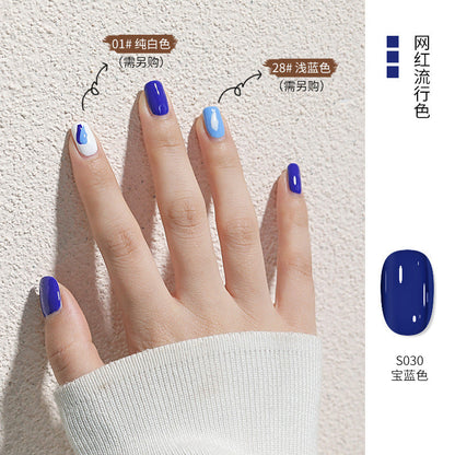 2024 new nail art phototherapy gel nail polish gel summer whitening new color nail polish gel base gel dedicated to nail salons