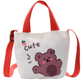 Cartoon Stella Lou children's bag anime cute net red canvas handbag Korean version casual children's messenger bag wholesale