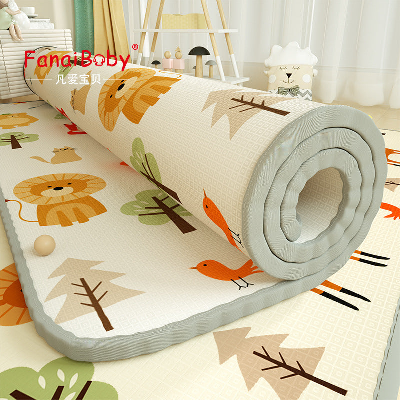 Baby crawling mat XPE double-sided cartoon thickened 2 cm living room game mat home odorless baby crawling mat