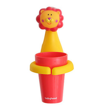 Children's toothbrush holder baby wall-mounted toothbrush cup toothbrush mouthwash cup cartoon cute tooth cup holder