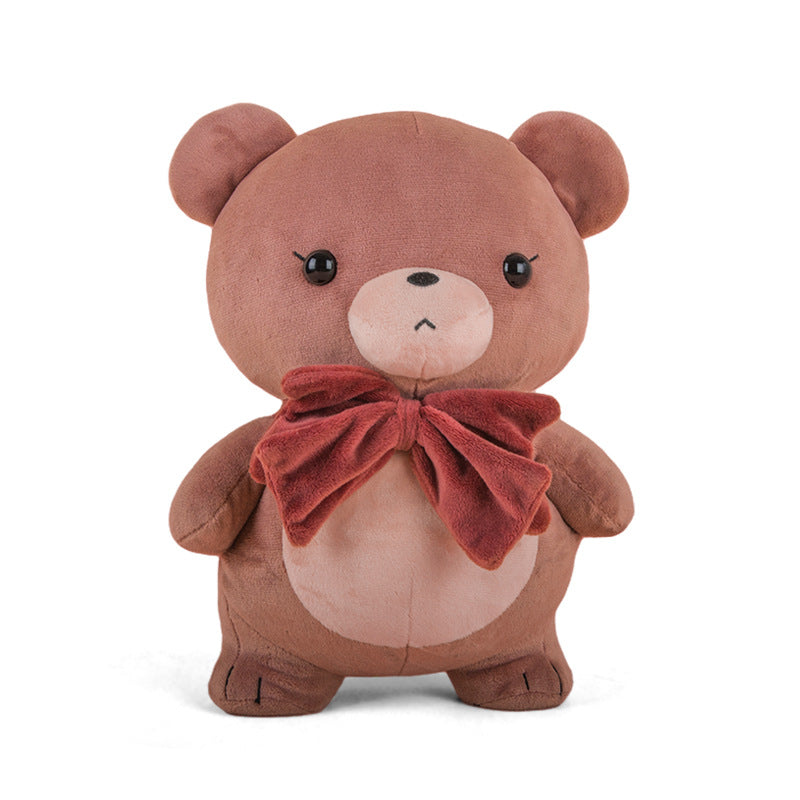 New self-designed super cute little bear cute short plush toy animal bear plush doll doll