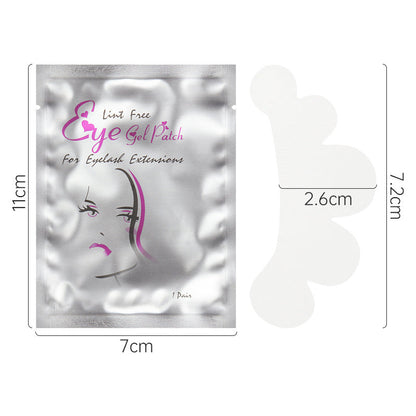 Wholesale grafted eyelash isolation eye patch cloud-shaped isolation lower eyelash spacer non-woven hydrogel spacer