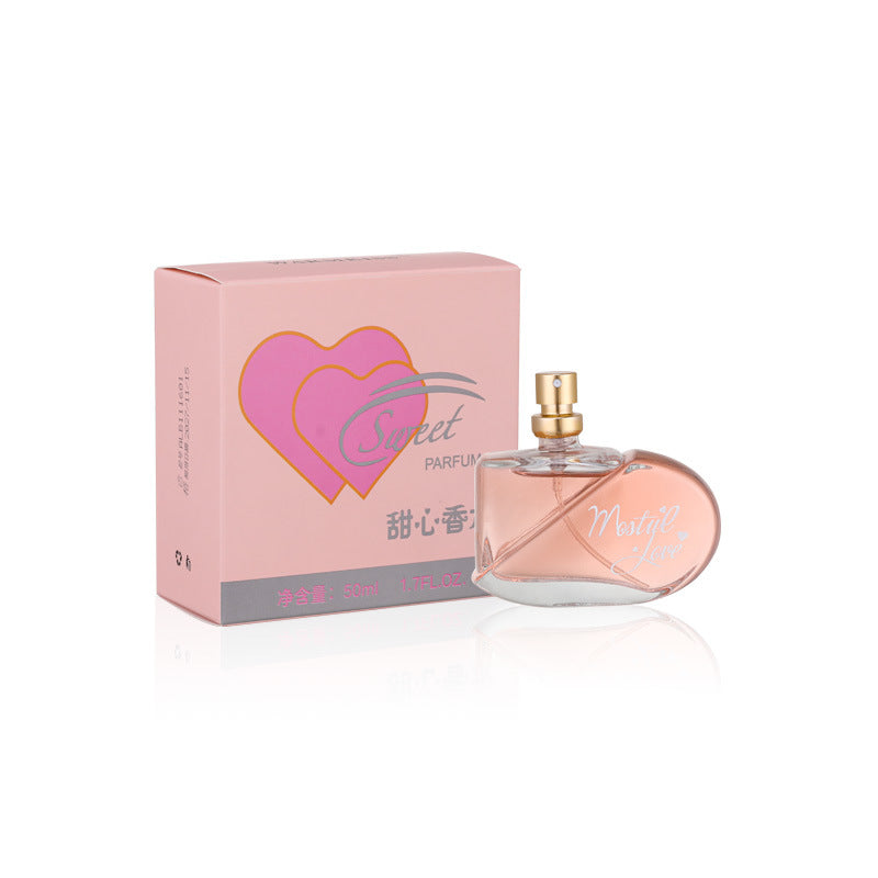 Love pink perfume Valentine's Day gift to meet you ladies lasting light perfume student niche floral and fruity fragrance 50ml