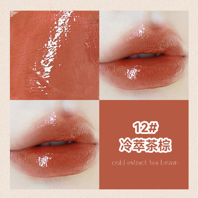 NOVO Honey Kiss Milk Jelly Lipstick Pen does not fade, does not stick to cups, is waterproof and moisturizing, and is a natural whitening lipstick. 