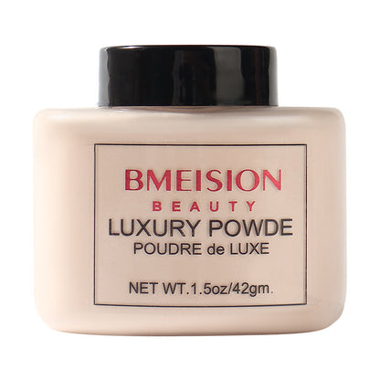 Cross-border exclusive supply of BMEISION banana powder 4 colors skin-friendly matte setting powder long-lasting non-floating powder factory direct sales