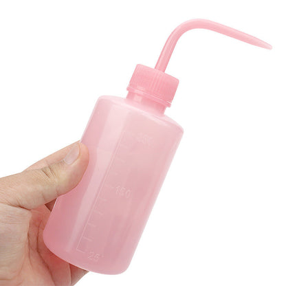 Wholesale grafting eyelash cleaning pot 250ml curved mouth cleaning pot planting eyelash cleaning tool