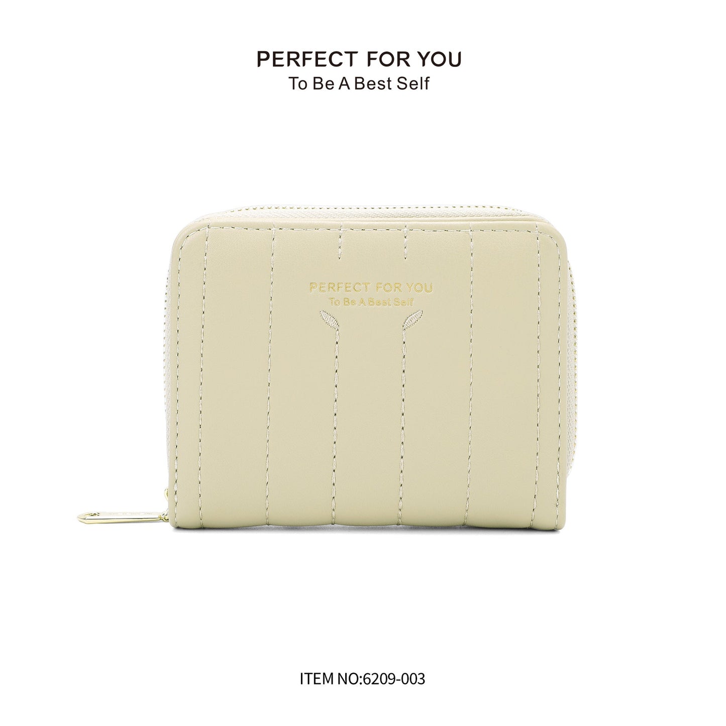 foreveryoung short PU soft leather wallet ladies two-fold zipper simple card holder high-end short wallet wholesale 