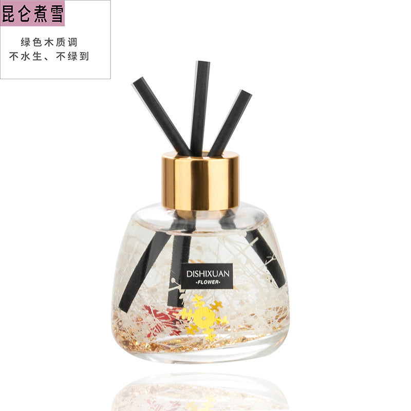 Car Dried Flower Fireless Aromatherapy Air Freshener Everlasting Flower Perfume Decoration Car Home Bedroom Fragrance 100ml 