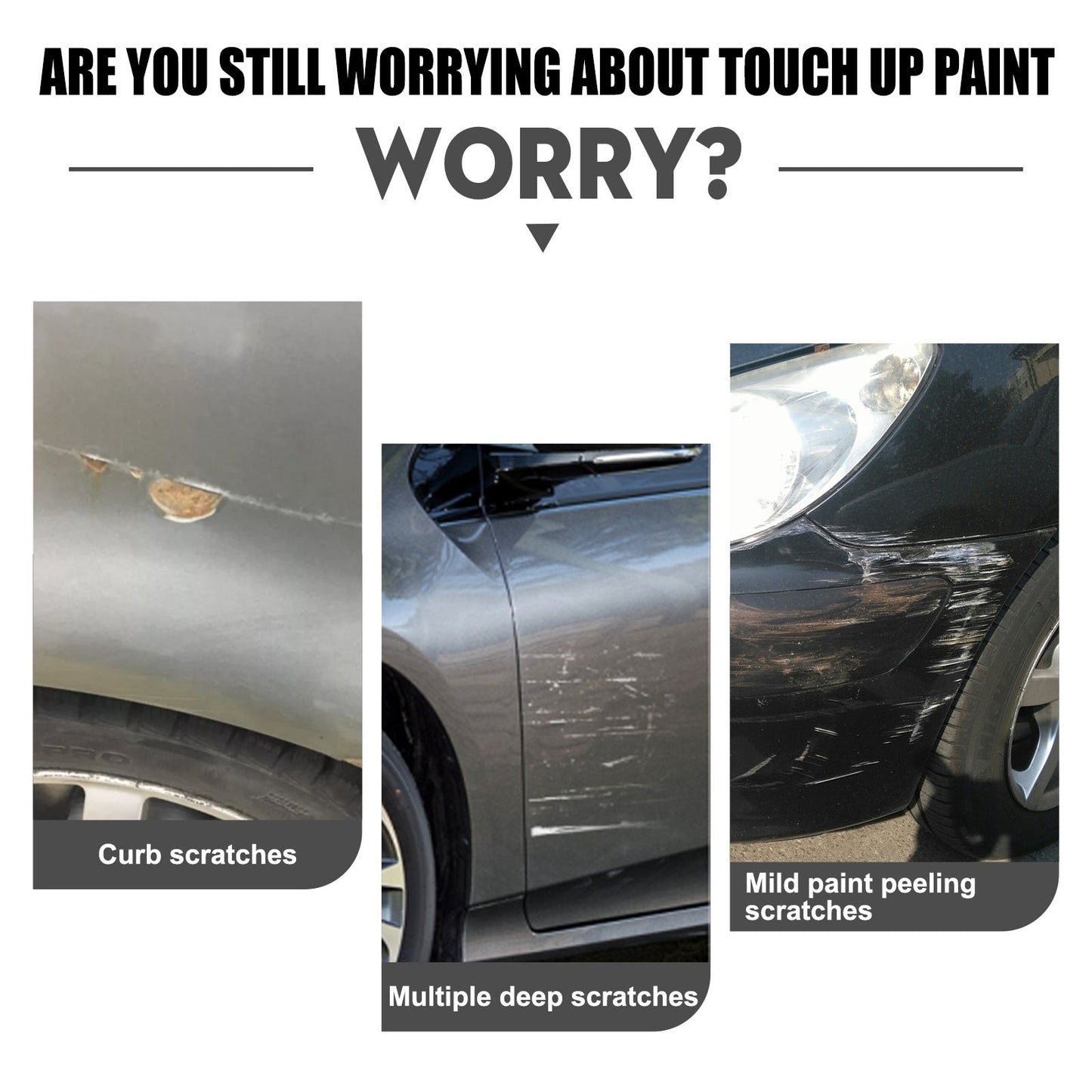 Rayhong car scratch self-spray paint car scratch repair scratch removal self-spray paint polish touch-up spray 