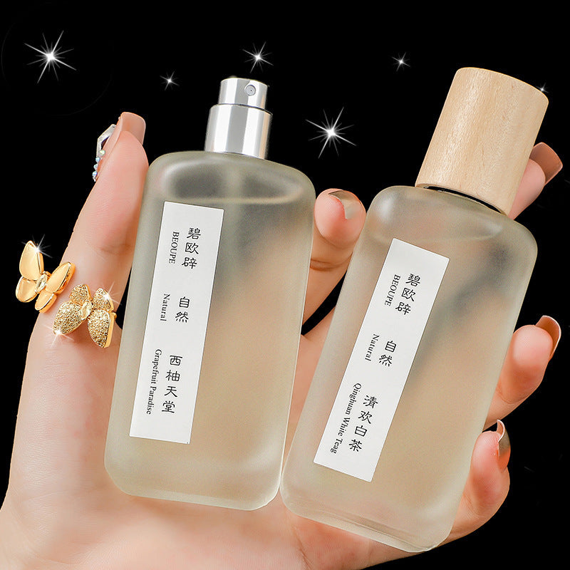 Women's perfume net red hot Qinghuan white tea green tea neutral perfume men and women long-lasting light perfume entity wholesale