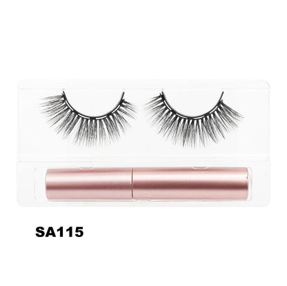 DINGSE magnetic eyelashes single pair false eyelashes glue-free eyelashes magnetic eyeliner natural eyelashes