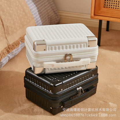 14 inch mini Korean suitcase cute cosmetic case small suitcase women's small lightweight small storage bag 