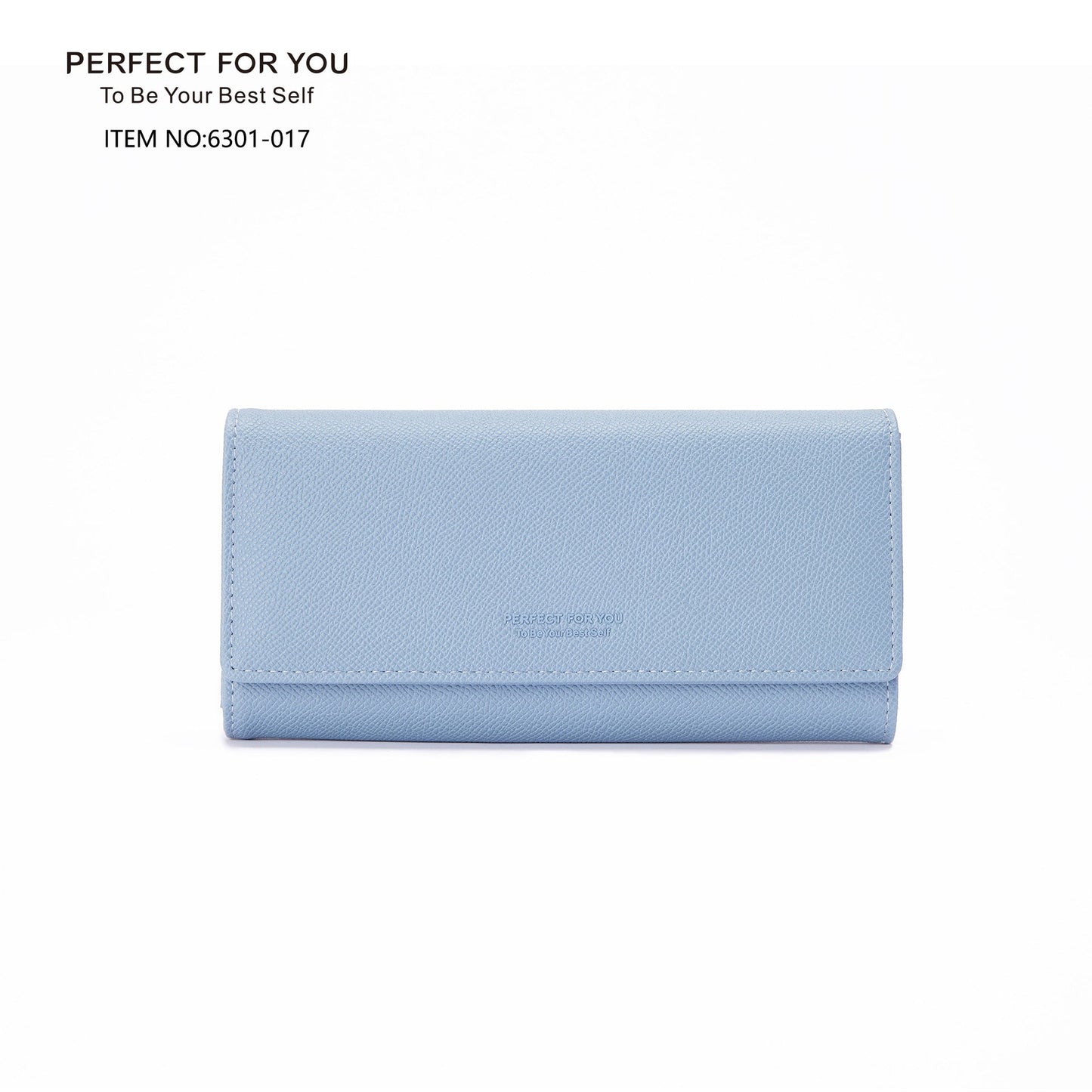 perfect for you wallet women's long PU simple fashion accordion large capacity clutch wallet 