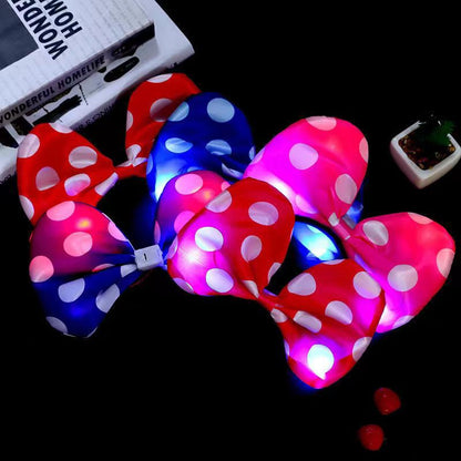 Glowing plush rabbit ears flash cloth Mickey Disney Mickey concert party children's toys manufacturers wholesale