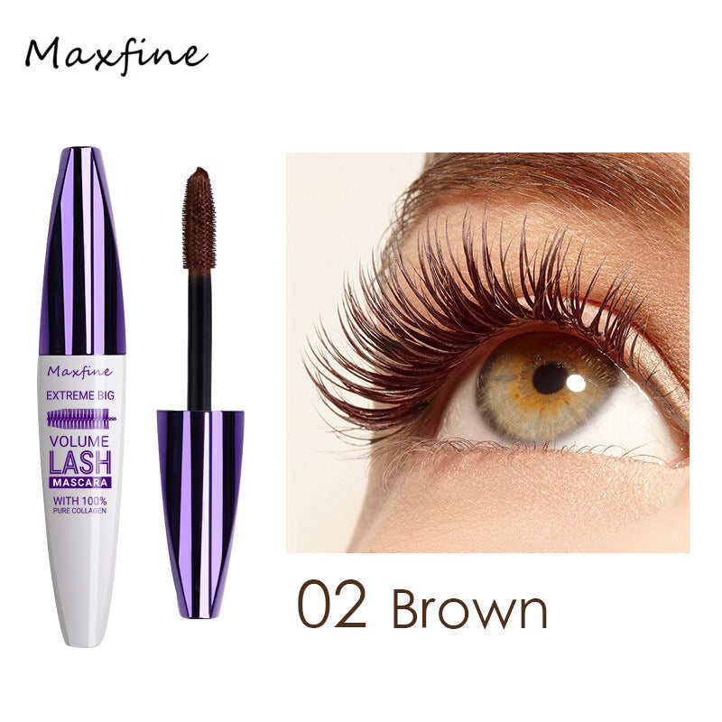 MAXFINE 5D three-dimensional mascara set wholesale primer long-lasting no smudge long-lasting curling shaping new