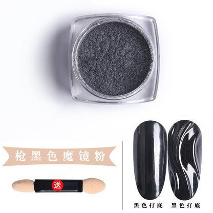 Manicure Magic Mirror Powder Manicure Magic Mirror Powder ម្សៅ មានពណ៍ភ្លឺភ្លែត  ម្សៅភ្លឺច្បាស់ ល្អឥតខ្ចោះ