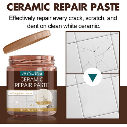 Jaysuing tile repair paste to repair ceramic cracks កំរាលឥដ្ឋថ្មផ្ទះដើម្បីជួសជុលរណ្តៅនិងរន្ធបិទភ្ជាប់ adhesive 