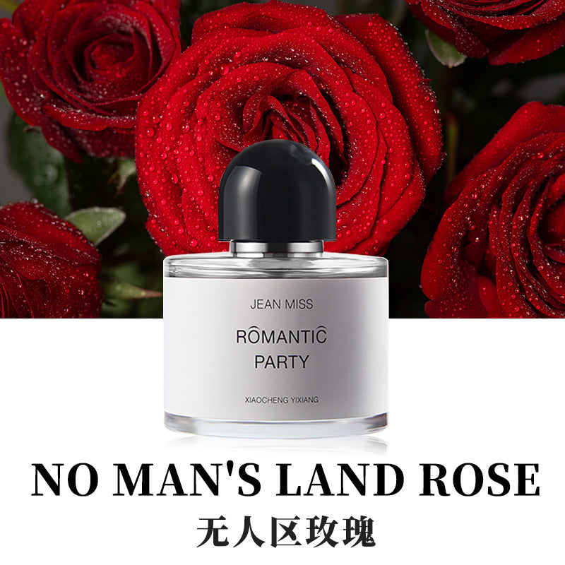 Xiaocheng Yixiang No Man's Land Rose ទឹកអប់សម្រាប់ស្ត្រី ក្លិនក្រអូបស្រាល ជាប់បានយូរ ក្លិនផ្កា និងផ្លែឈើ Douyin ទឹកអប់លក់ដុំ