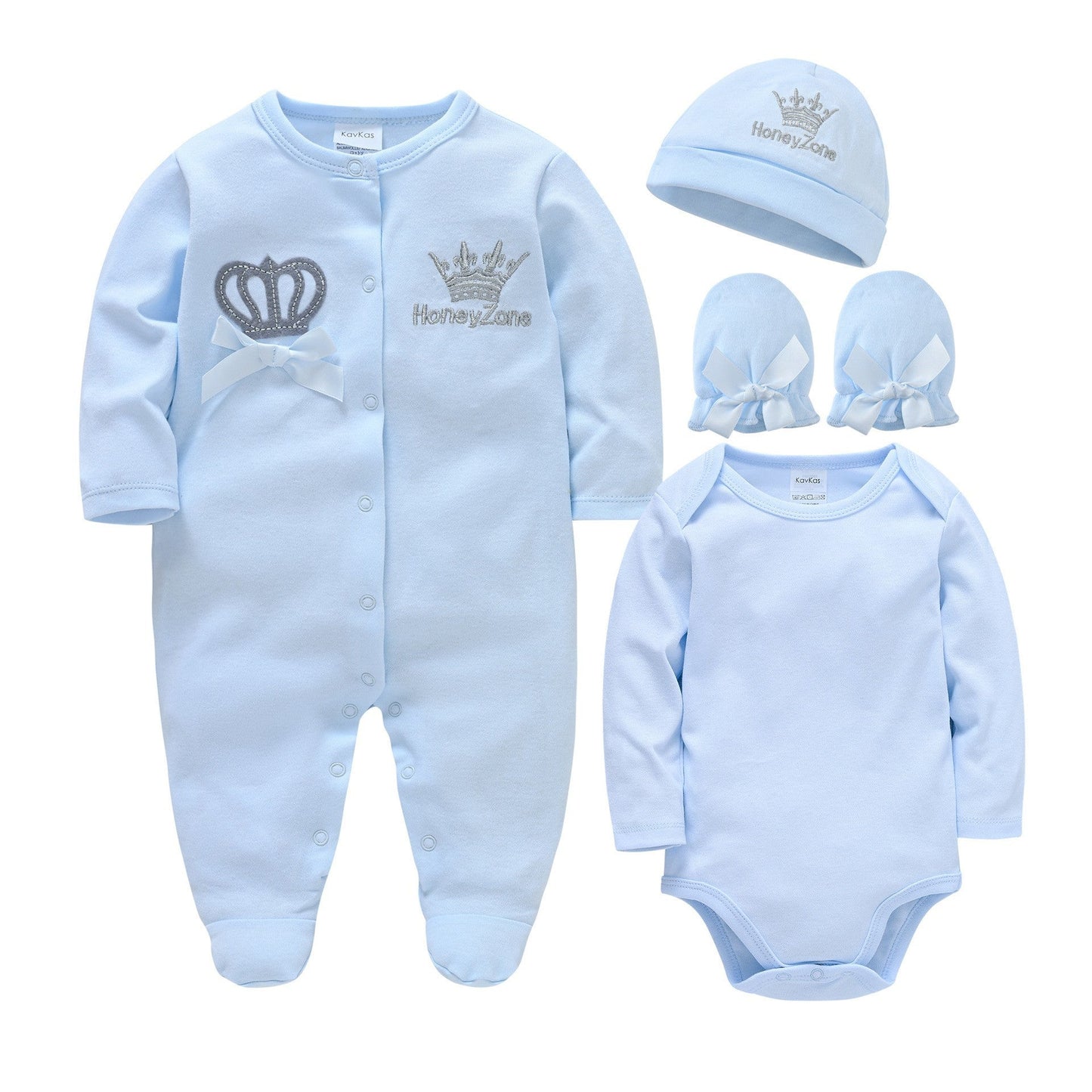 Cross-border autumn infant long-sleeved jumpsuit 0-1 year old baby long-sleeved clothes fart clothes pure cotton wholesale manufacturer 