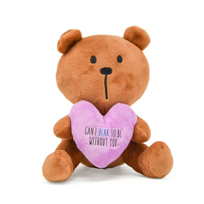 Cartoon Love Bear Plush Toy Cute Bear Doll Doll Children's Doll Pillow Gift Gift