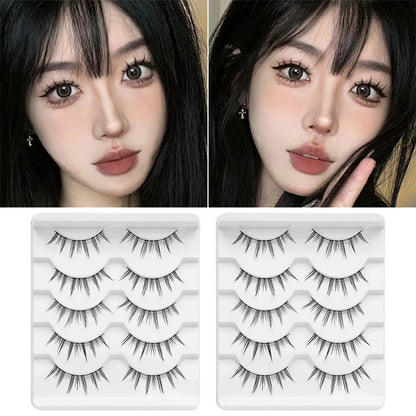 Dingsen false eyelashes factory cat elf eyelashes single cluster segmentable net red cartoon eyelashes