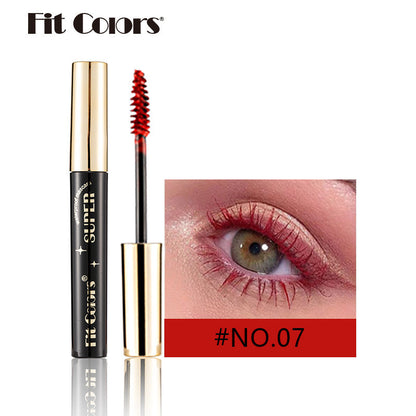 Cross-border Fit Colors 14 color mascara thick curling not easy to smudge Christmas stage makeup foreign trade