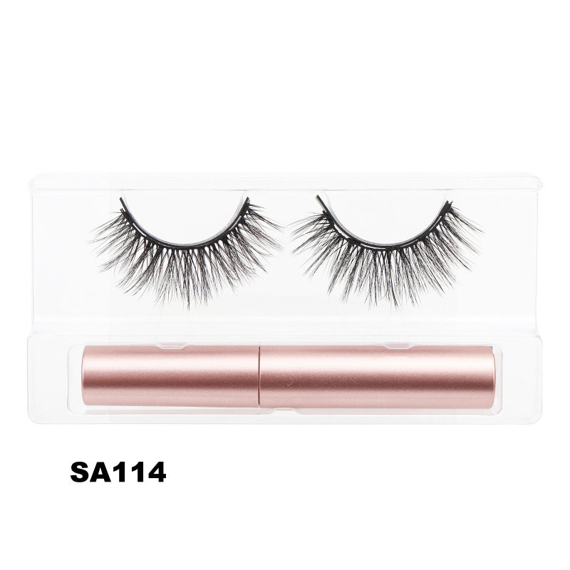 DINGSE magnetic eyelashes single pair false eyelashes glue-free eyelashes magnetic eyeliner natural eyelashes