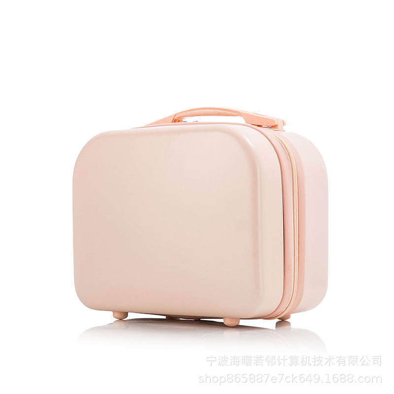 2024 souvenir 14 inch suitcase mother box holiday children's suitcase small gift box cosmetic bag wholesale 