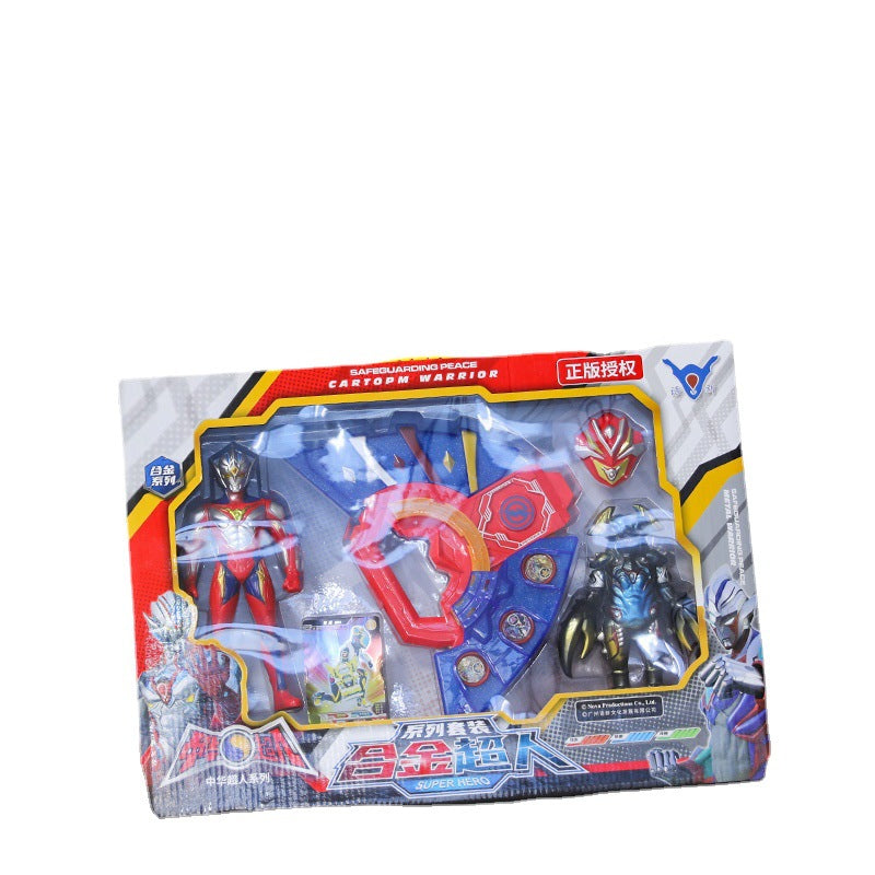 Children's toys genuine Chinese Superman toys boy robot action figure model stall Chenghai toys wholesale